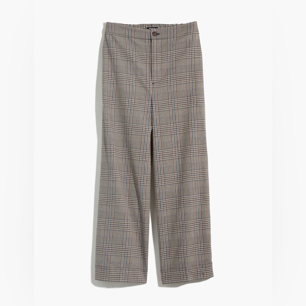 Madewell Huston Pull-On Pants in Menswear Plaid